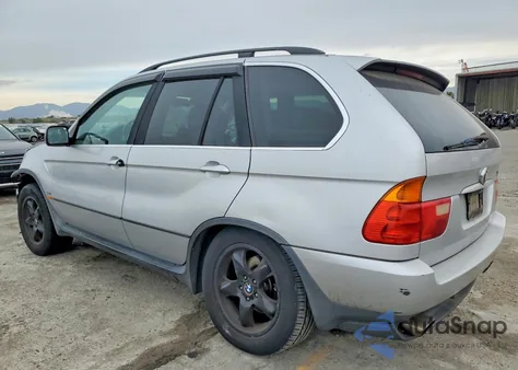 2001 BMW X5 4.4I z USA, uszkodzony, nr VIN WBAFB33521LH26424